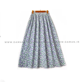 دامن گل‌دار قد 90 کد (R 606)