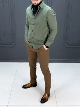 پیراهن 270605 AKOMOD سبز