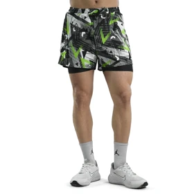 شلوارک کشاله دار ورزشی مردانه مدل 4K1103 سبز