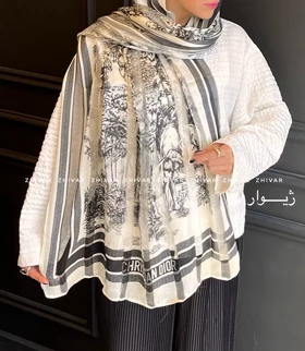 شال حریر ابریشم