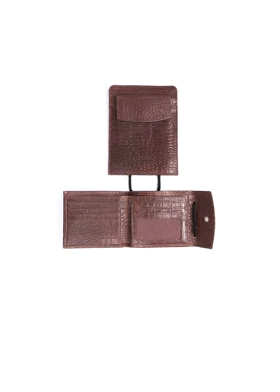 کیف گردنی چرم مدل ژولیا