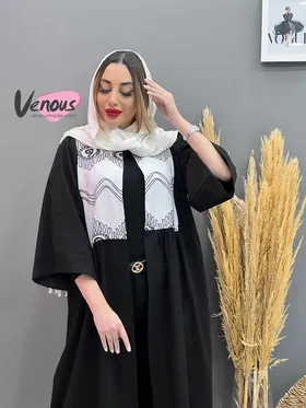 مانتو بلند قیطون دوزی