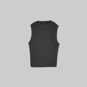 گری تاپ تمام تنه gray crop top