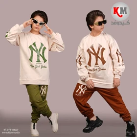 بلوز شلوار پسرانه طرح NY