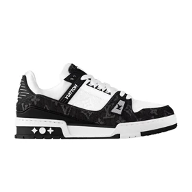 کتانی لویی ویتون ترینر مشکی سفید Louis Vuitton Trainer Black White