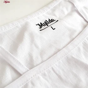 تاپ زنانه ماییلدا مدل پنبه‌ای سفید کد 4963