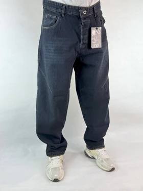 شلوار جین بگ بالونی مردانه کثیفشور 166