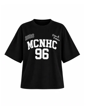 تیشرت باکسی طرح MCNHC