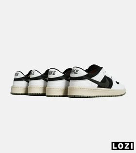 کفش کتانی مردانه و زنانه سفید مشکی نایک NIKE SB Dunk