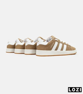 کفش کتانی مردانه و زنانه قهوه ای ADIDAS Campus
