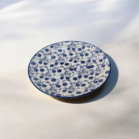 پیش دستی دنی هوم طرح گل سرمه ای / BA2_BA1