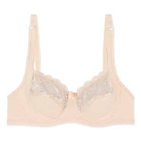 سوتین مینی مایزر دانتل فنردار کرم Ema اما کد 3100