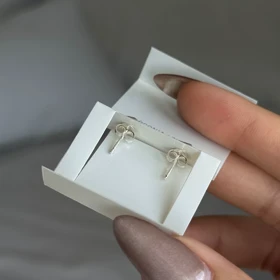 گوشواره های قلب نقره