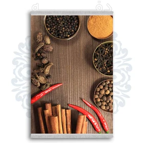 فرشینه از جنس پارچه هازان مخمل ترک طرح آشپزخانه برند دفه کد DK 57