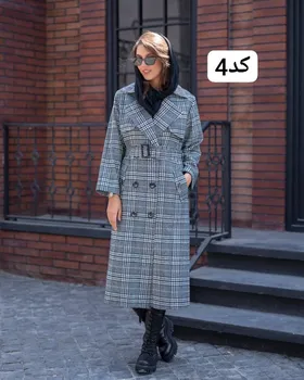 پالتو بلند پاییزه کد 2193