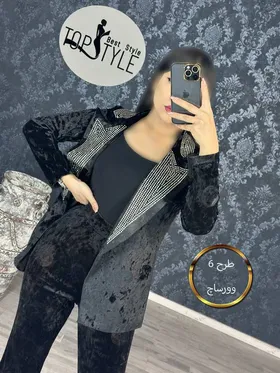 ست کت و شلوار مخمل : 8547