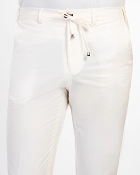 ام کی کالکشن شلوار کتان mk-24669-white