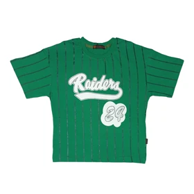 تیشرت آستین کوتاه پسرانه مدل PJ1104 رنگ سبز