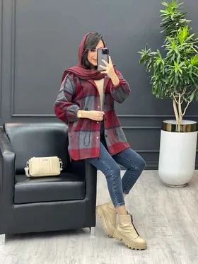 پالتو کمر گت آستین کش