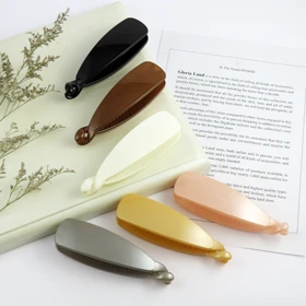 کلیپس مو زنانه مدل آبشاری پاستلی کد G_Lnd_1474