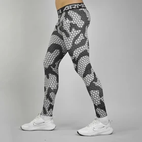 لگ ورزشی مردانه آندر آرمور مدل Heatgear-2202 سفید مشکی