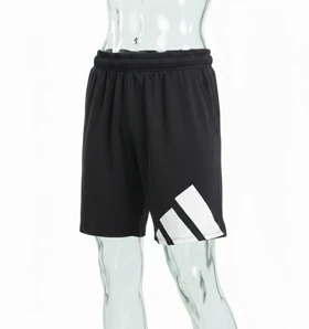 شلوارک ورزشی آدیداس (Adidas) پارچه غواصی لطیف با چاپ کاتری (رگولار)