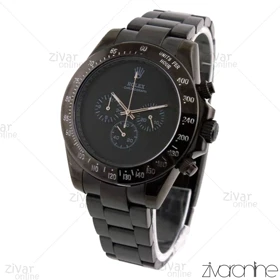 ساعت رولکس دیتونا مردانه سه موتوره تمام مشکی 101788