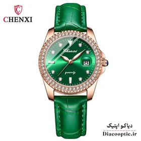 ساعت مچی زنانه برند چنکسی مدل DO-CHENXI 385 بند چرم