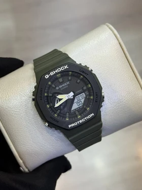 ساعت جی شاک 2100 سبز زیتونی