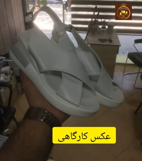 صندل طبی لژدار رکابدار زنانه روژانا