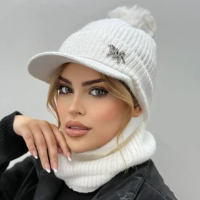 کلاه و شال رینگی نقابدار