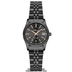 ساعت اکسنت مشکی Axcent AX160035K