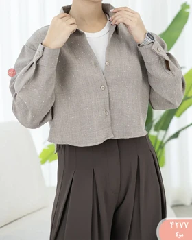 شومیز کراپ نگین 4277