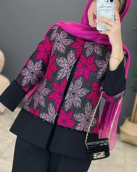 کت مزونی گلی
