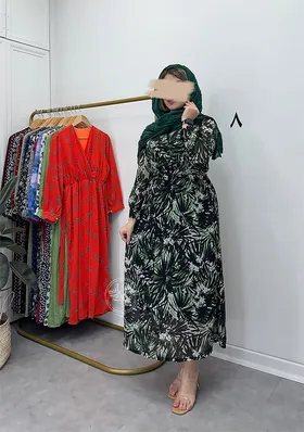 پیراهن حریر ماکسی هانا