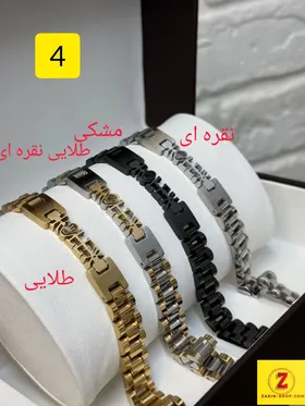 دستبند رولکس مردانه استیل