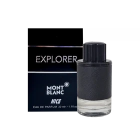 ادوپرفیوم مردانه نایس Nice مدل مونت بلنک اکسپلورر Mont Blanc Explorer حجم 30 میل