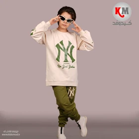 بلوز شلوار پسرانه طرح NY