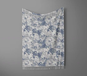 شال مبل ریش دار sofa shawl 115
