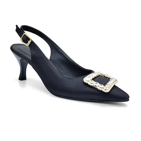 کفش مجلسی زنانه پاشنه‌دار 5 سانت مدل 400954 _ sandal valentino