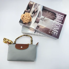 کیف دستی دوشی مینی لانگ چمپ کد8900 (طوسی)