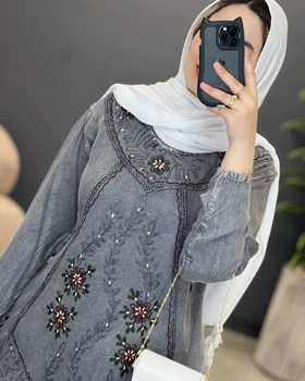 پیراهن سنگ‌شور نگین کاری