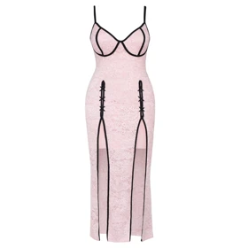 لباس خواب فانتزی فنردار برند Kenzo کد 1634