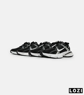 کفش کتانی بچه گانه مشکی سفید Nike VaporMax
