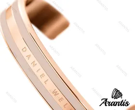 دستبند دنیل زنانه رزگلد صورتی w-5563