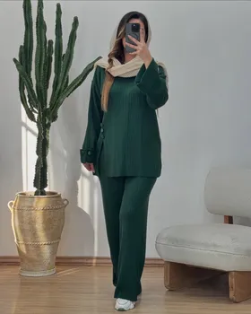 تونیک و شلوار جلودکمه