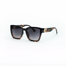 عینک آفتابی زنانه پلاریزه و UV400 گوچی GUCCI مدل SG6109 (پلنگی)