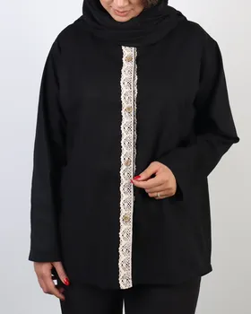 شومیز پشت پیلی ساده زنانه 0445