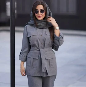 مانتو و شلوار مدل* کژال*