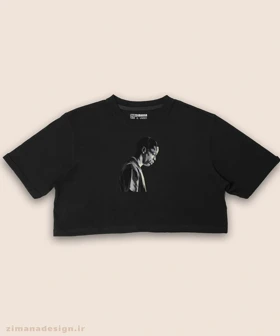 کراپ زنانه طرح تراویس اسکات کد 946
